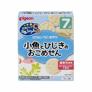 （24件/箱）贝亲婴幼儿高钙小鱼和羊栖菜仙贝（适合7个月以上的宝宝）